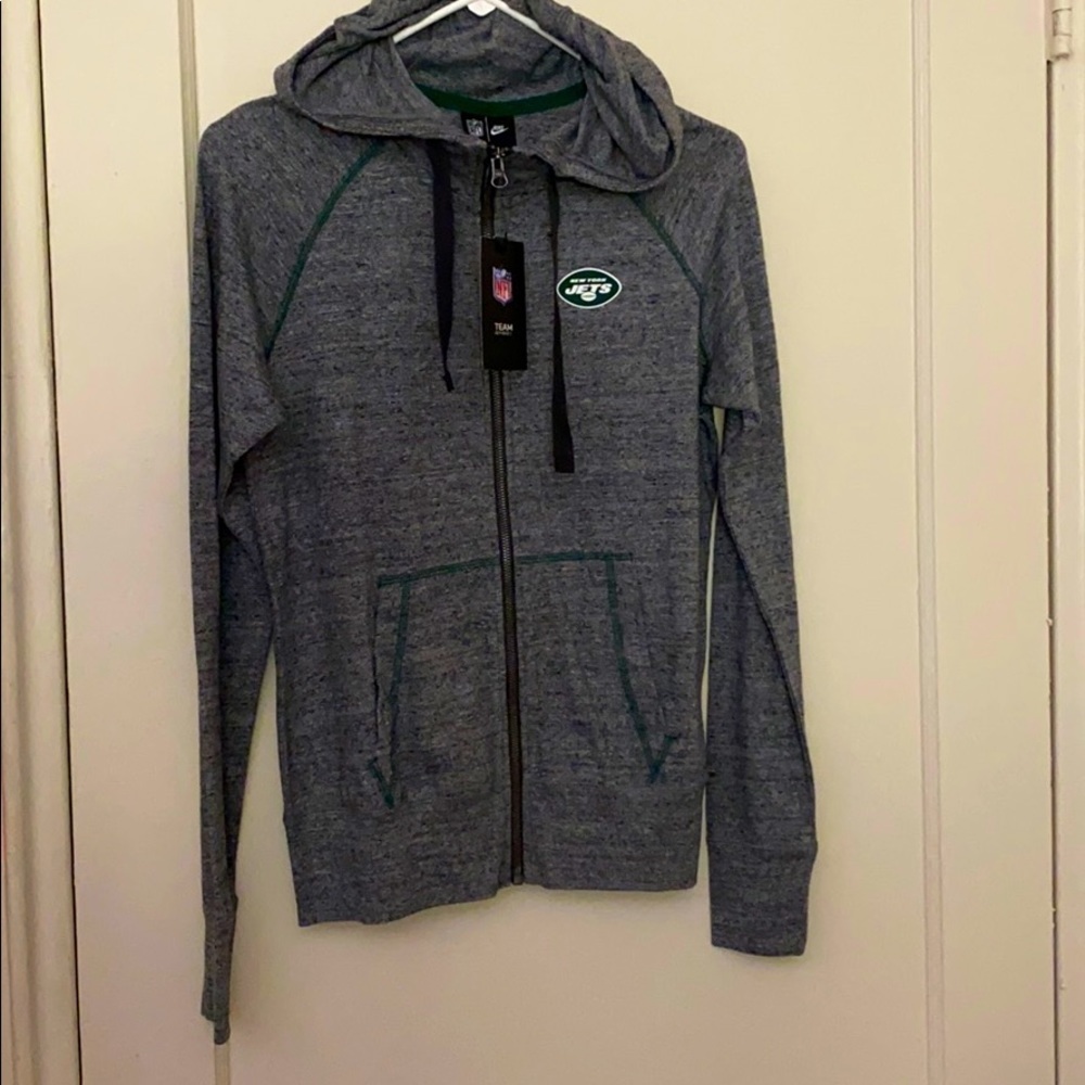 NWT Nike NFL Jets zip up sweater size: S